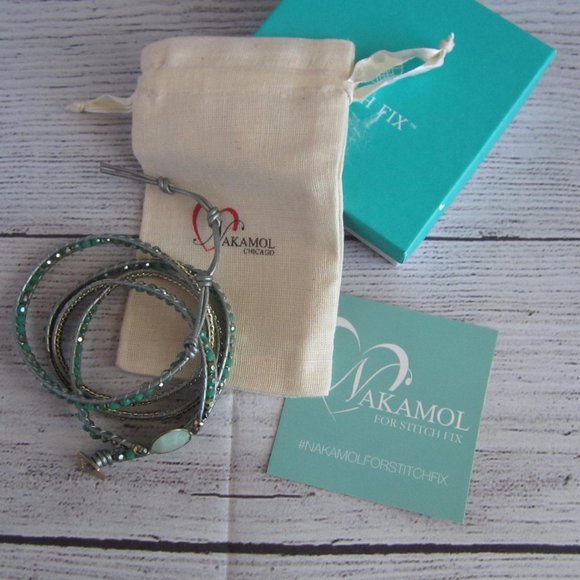 Nakamol Jewelry Nakamol Turquoise Wrap Beaded Bracelet Poshmark